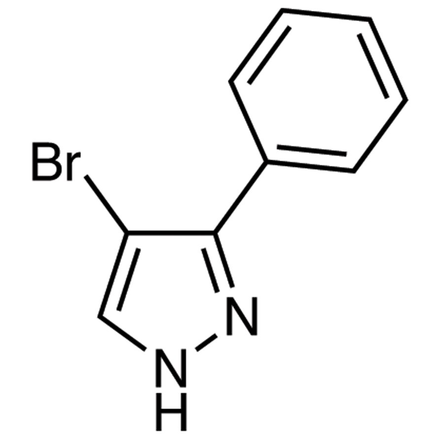 4-Bromo-3-phenylpyrazole >98.0%(GC) - CAS 13808-65-6