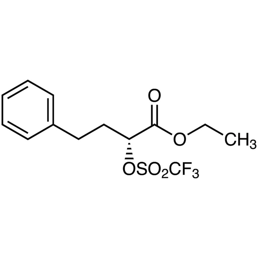 Ethyl (R)-4-Phenyl-2-(trifluoromethanesulfonyloxy)butyrate >97.0%(GC) - CAS 88767-98-0