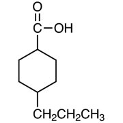 4-Propylcyclohexanecarboxylic Acid (cis- and trans- mixture) >98.0%(GC)(T) - CAS 70928-91-5