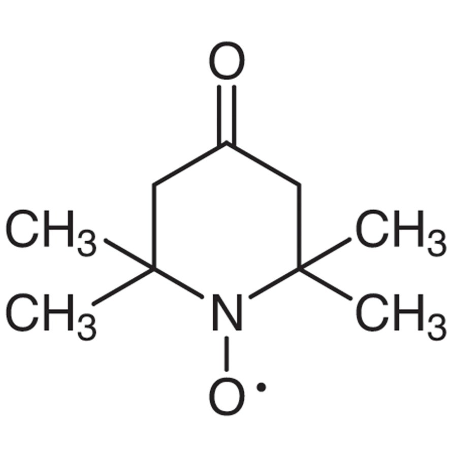 4-Oxo-2,2,6,6-tetramethylpiperidine 1-Oxyl Free Radical >95.0%(GC)(T) - CAS 2896-70-0