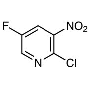 2-Chloro-5-fluoro-3-nitropyridine >98.0%(GC) - CAS 136888-21-6