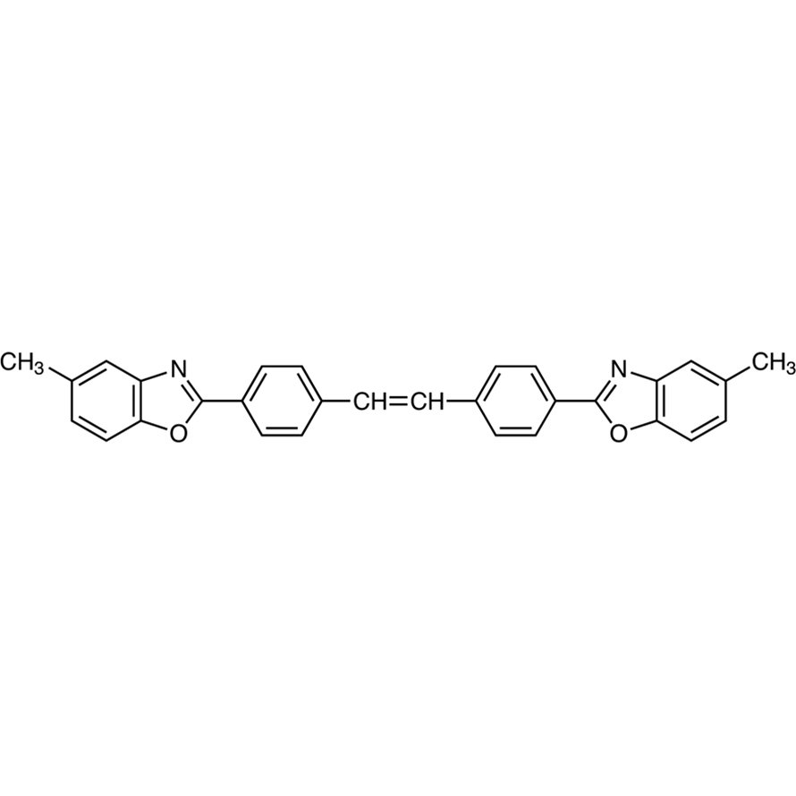 4,4'-Bis(5-methyl-2-benzoxazolyl)stilbene (purified by sublimation) >96.0%(HPLC) - CAS 2397-00-4