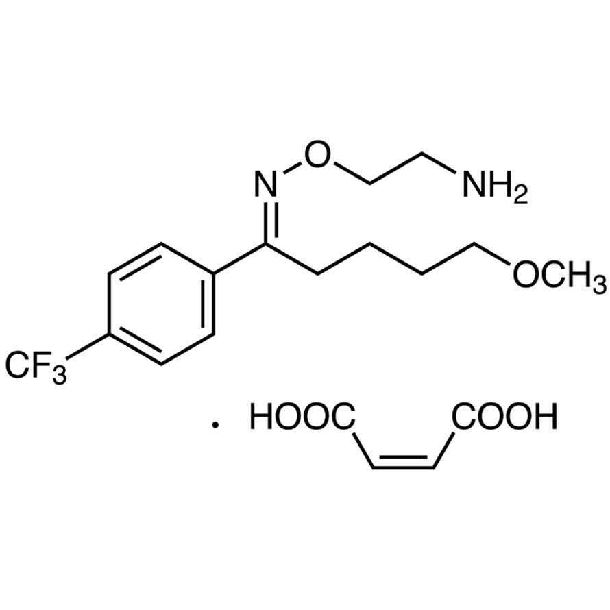 Fluvoxamine Maleate >98.0%(T)(HPLC) - CAS 61718-82-9