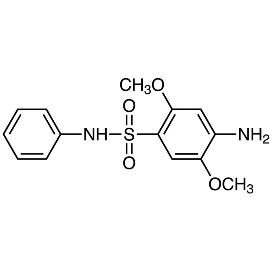 4-Amino-2,5-dimethoxy-N-phenylbenzenesulfonamide >98.0%(T)(HPLC) - CAS 52298-44-9