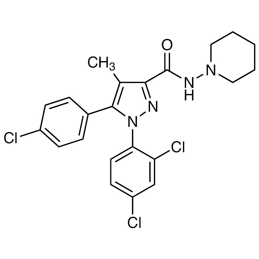 Rimonabant >98.0%(HPLC) - CAS 168273-06-1