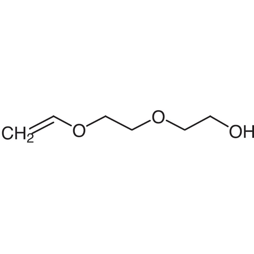 Diethylene Glycol Monovinyl Ether (stabilized with KOH) >96.0%(GC) - CAS 929-37-3