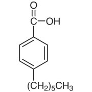 4-Hexylbenzoic Acid >98.0%(GC)(T) - CAS 21643-38-9