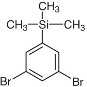 3,5-Dibromo-1-trimethylsilylbenzene >97.0%(GC) - CAS 17878-23-8