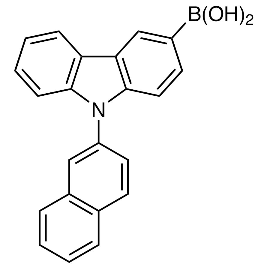 [9-(Naphthalen-2-yl)-9H-carbazol-3-yl]boronic Acid (contains varying amounts of Anhydride)  - CAS 1133057-98-3