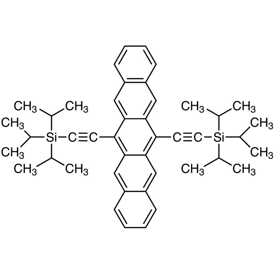 6,13-Bis(triisopropylsilylethynyl)pentacene >98.0%(HPLC) - CAS 373596-08-8
