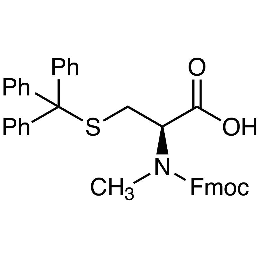 N-[(9H-Fluoren-9-ylmethoxy)carbonyl]-N-methyl-S-(triphenylmethyl)-L-cysteine >98.0%(HPLC) - CAS 944797-51-7