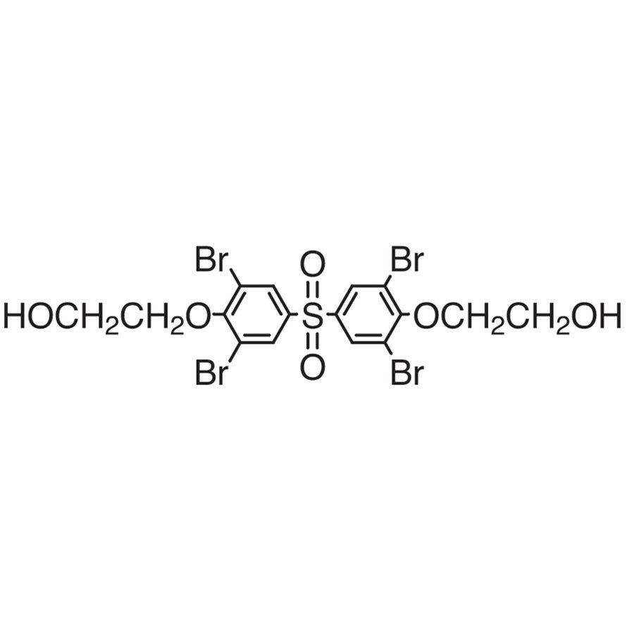 Bis[3,5-dibromo-4-(2-hydroxyethoxy)phenyl] Sulfone >96.0%(GC) - CAS 53714-39-9