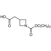 2-[1-(tert-Butoxycarbonyl)azetidin-3-yl]acetic Acid >98.0%(GC)(T) - CAS 183062-96-6