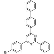 4-(Biphenyl-4-yl)-6-(4-bromophenyl)-2-phenylpyrimidine >98.0%(HPLC) - CAS 1421599-34-9