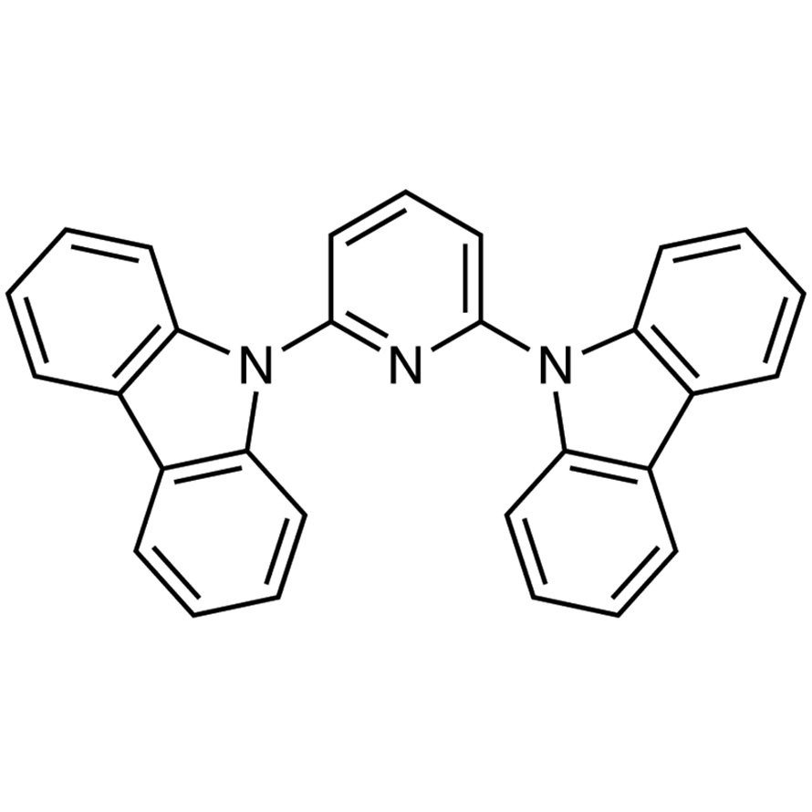 2,6-Bis(9H-carbazol-9-yl)pyridine >98.0%(HPLC)(N) - CAS 168127-49-9