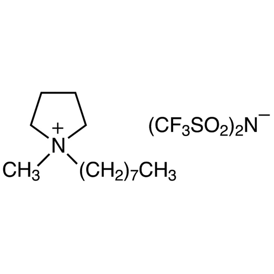 1-Methyl-1-n-octylpyrrolidinium Bis(trifluoromethanesulfonyl)imide >98.0%(T) - CAS 927021-43-0