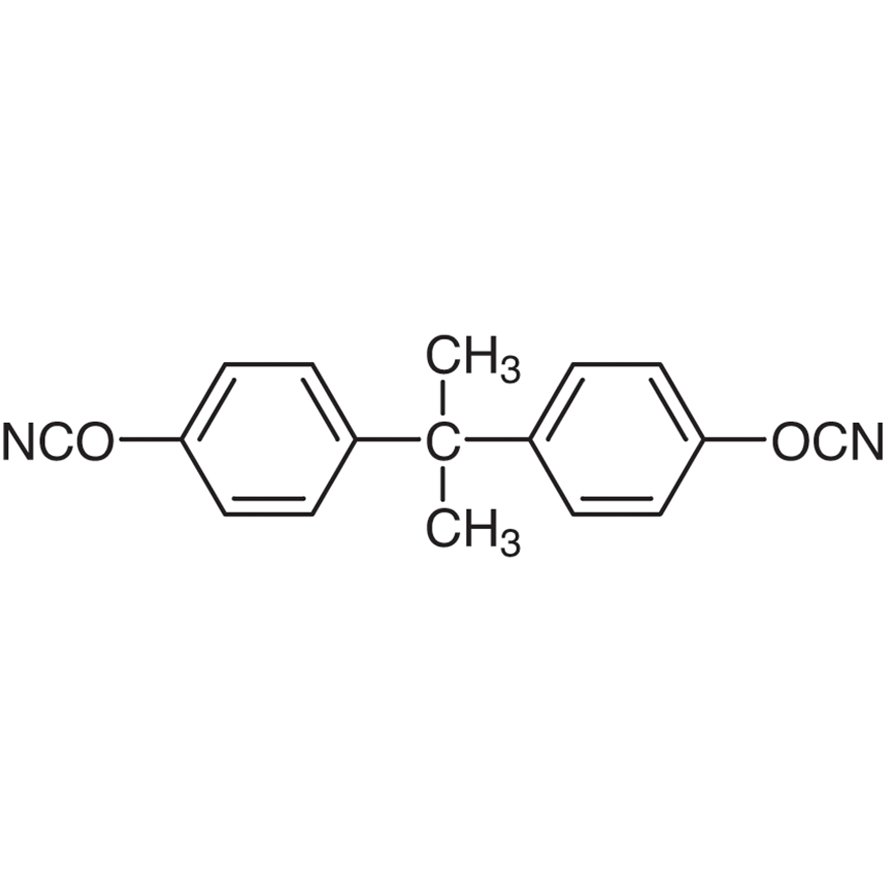 2,2-Bis(4-cyanatophenyl)propane >98.0%(N) - CAS 1156-51-0
