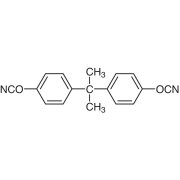 2,2-Bis(4-cyanatophenyl)propane >98.0%(N) - CAS 1156-51-0