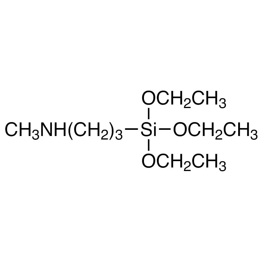 N-Methyl-3-(triethoxysilyl)propan-1-amine >97.0%(GC)(T) - CAS 6044-50-4