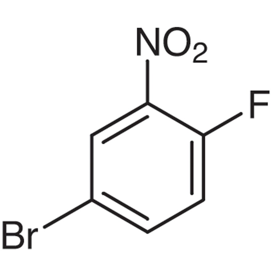 4-Bromo-1-fluoro-2-nitrobenzene >96.0%(GC) - CAS 364-73-8