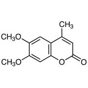 6,7-Dimethoxy-4-methylcoumarin >98.0%(GC) - CAS 4281-40-7