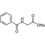 Sodium Hippurate >98.0%(T) - CAS 532-94-5