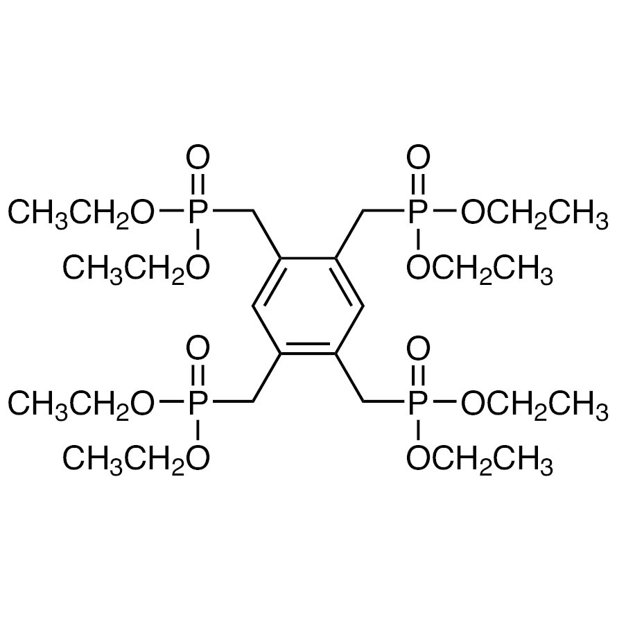 Octaethyl [Benzene-1,2,4,5-tetrayltetrakis(methylene)]tetrakis(phosphonate) >95.0%(HPLC) - CAS 136455-49-7