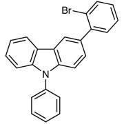 3-(2-Bromophenyl)-9-phenyl-9H-carbazole >97.0%(GC) - CAS 1190100-35-6