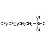 Trichloro(1H,1H,2H,2H-tridecafluoro-n-octyl)silane >97.0%(GC) - CAS 78560-45-9