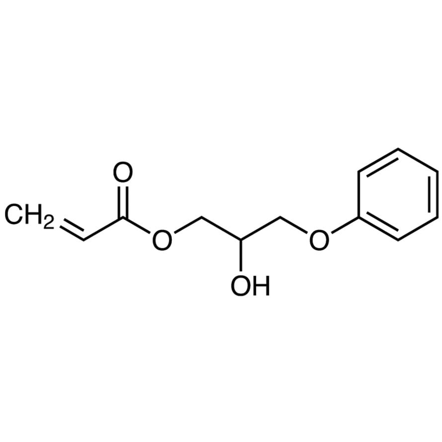 2-Hydroxy-3-phenoxypropyl Acrylate (stabilized with MEHQ) >85.0%(GC) - CAS 16969-10-1
