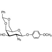 4-Methoxyphenyl 2-Azido-4,6-O-benzylidene-2-deoxy-β-D-galactopyranoside  - CAS 1340541-47-0