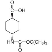 trans-4-(tert-Butoxycarbonylamino)cyclohexanecarboxylic Acid >98.0%(GC)(T) - CAS 53292-89-0