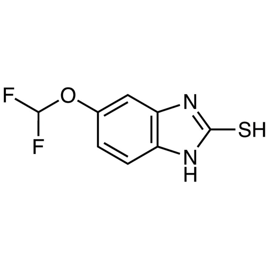 5-(Difluoromethoxy)-2-mercaptobenzimidazole >98.0%(T)(HPLC) - CAS 97963-62-7