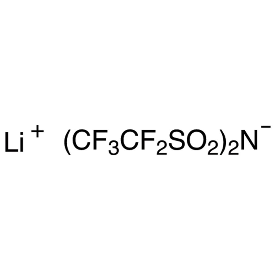 Lithium Bis(pentafluoroethanesulfonyl)imide >98.0%(T) - CAS 132843-44-8