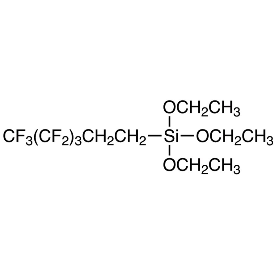 Triethoxy(1H,1H,2H,2H-nonafluorohexyl)silane >97.0%(GC) - CAS 102390-98-7
