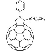 N-Phenyl-2-hexyl[60]fulleropyrrolidine >98.0%(HPLC) - CAS 1426332-00-4