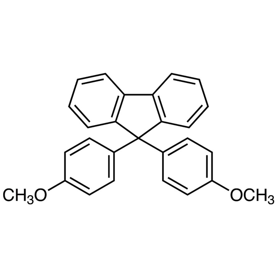 9,9-Bis(4-methoxyphenyl)-9H-fluorene >98.0%(GC) - CAS 117766-40-2