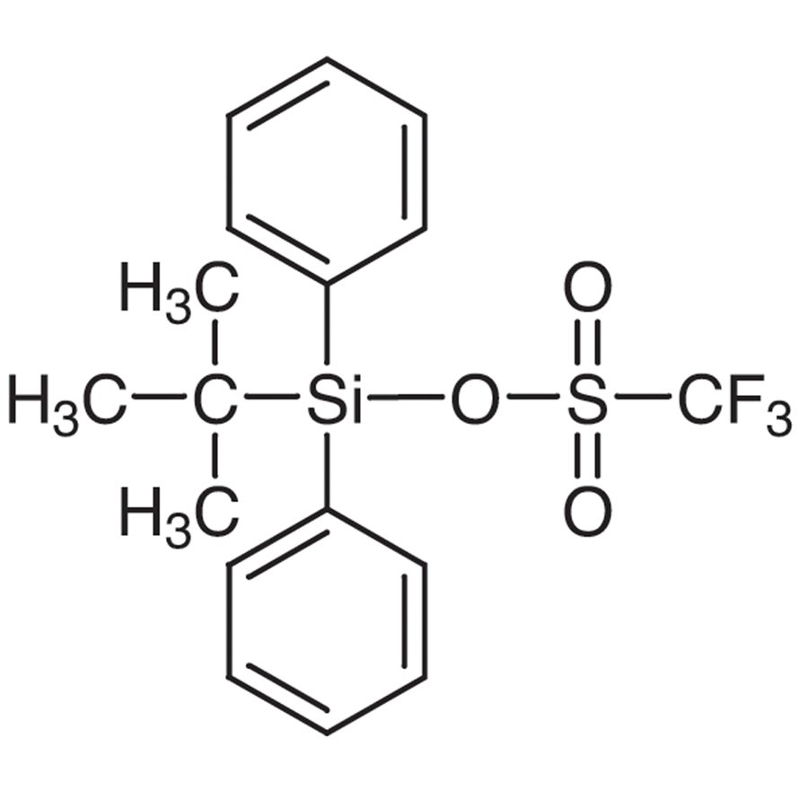 tert-Butyldiphenylsilyl Trifluoromethanesulfonate >98.0%(T) - CAS 92886-86-7