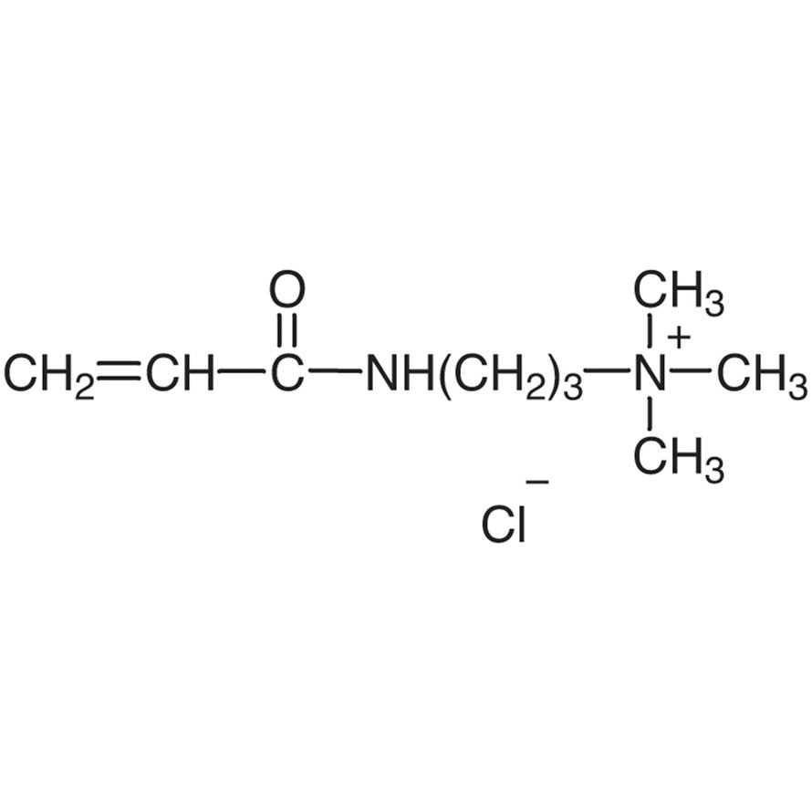 (3-Acrylamidopropyl)trimethylammonium Chloride (74-76% in Water) (stabilized with MEHQ)  - CAS 45021-77-0
