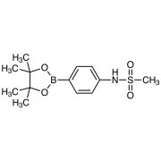 N-[4-(4,4,5,5-Tetramethyl-1,3,2-dioxaborolan-2-yl)phenyl]methanesulfonamide >98.0%(T) - CAS 616880-14-9
