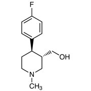(3S,4R)-4-(4-Fluorophenyl)-1-methyl-3-piperidinemethanol >98.0%(GC)(T) - CAS 105812-81-5