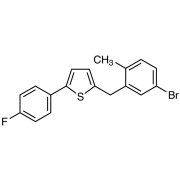 2-(5-Bromo-2-methylbenzyl)-5-(4-fluorophenyl)thiophene >98.0%(GC) - CAS 1030825-20-7