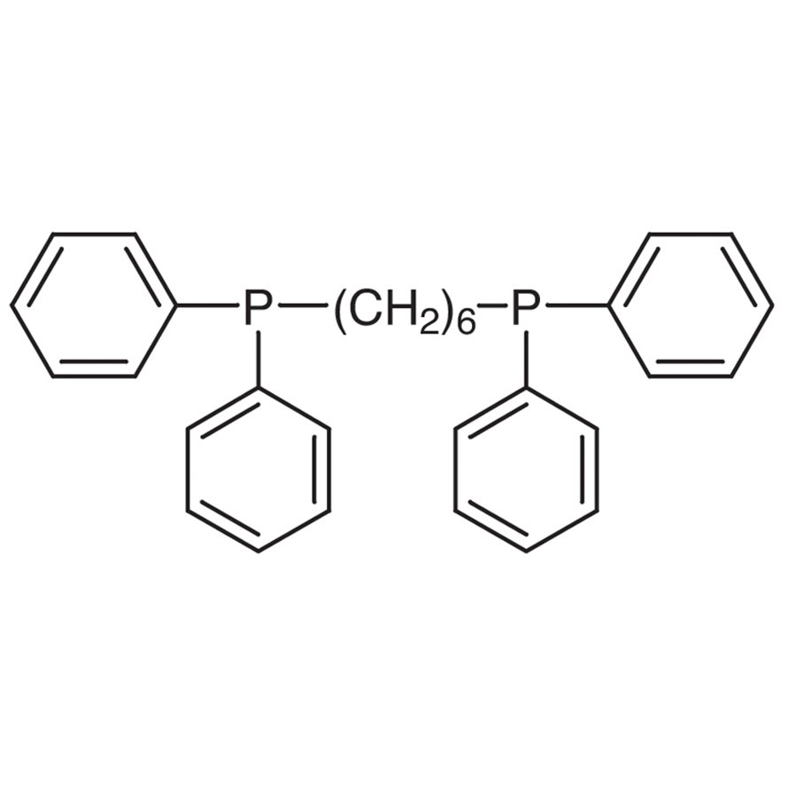 1,6-Bis(diphenylphosphino)hexane >95.0%(GC)(T) - CAS 19845-69-3