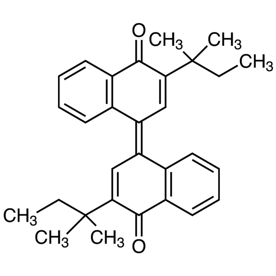 3,3'-Di-tert-pentyl-4H,4'H-[1,1'-binaphthalenylidene]-4,4'-dione >98.0%(HPLC) - CAS 334634-19-4