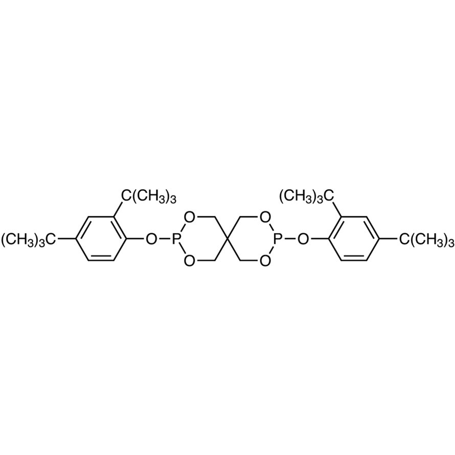 3,9-Bis(2,4-di-tert-butylphenoxy)-2,4,8,10-tetraoxa-3,9-diphosphaspiro[5.5]undecane >95.0%(GC) - CAS 26741-53-7
