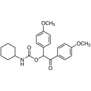 1,2-Bis(4-methoxyphenyl)-2-oxoethyl Cyclohexylcarbamate >98.0%(HPLC)(N) - CAS 196599-80-1