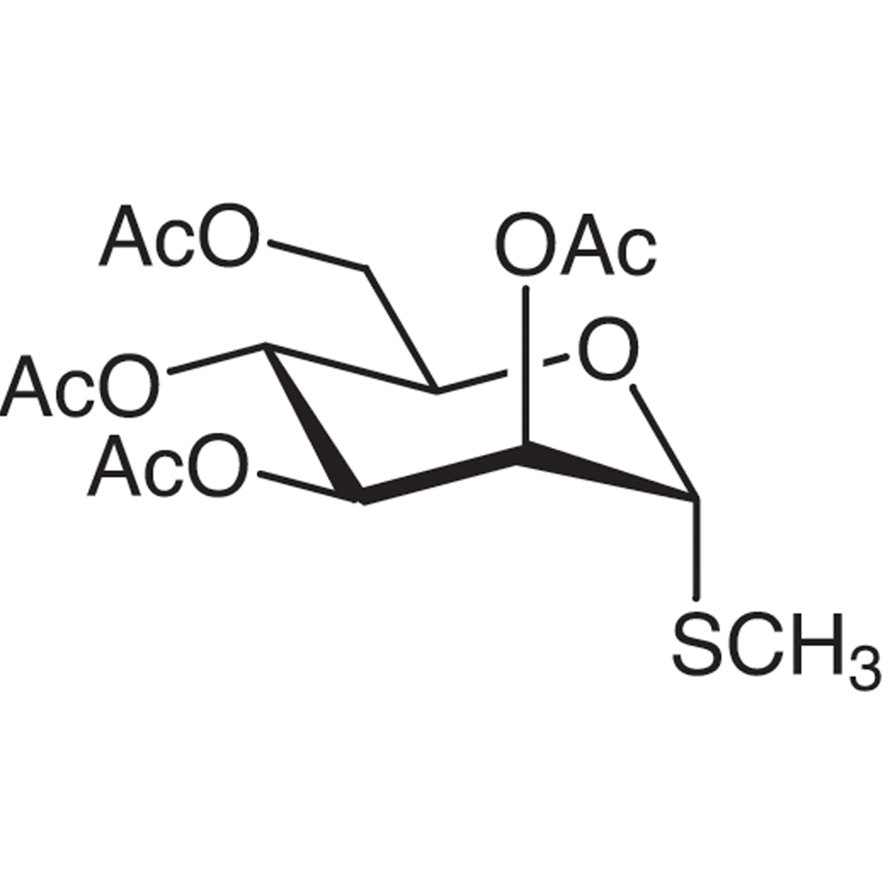 Methyl 2,3,4,6-Tetra-O-acetyl-1-thio-α-D-mannopyranoside (contains ca. 5% β-isomer) >95.0%(HPLC) - CAS 64550-71-6