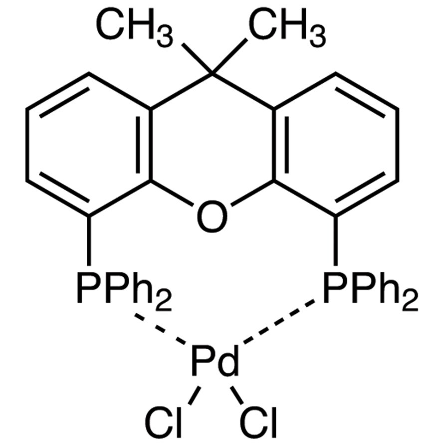 Dichloro[9,9-dimethyl-4,5-bis(diphenylphosphino)xanthene]palladium(II) >98.0%(T) - CAS 205319-10-4