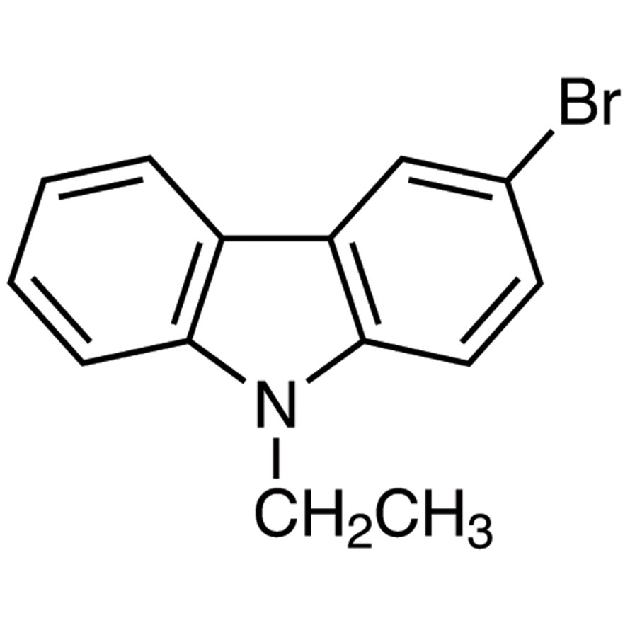 3-Bromo-9-ethylcarbazole >98.0%(GC) - CAS 57102-97-3