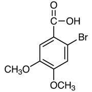 2-Bromo-4,5-dimethoxybenzoic Acid >98.0%(T)(HPLC) - CAS 6286-46-0